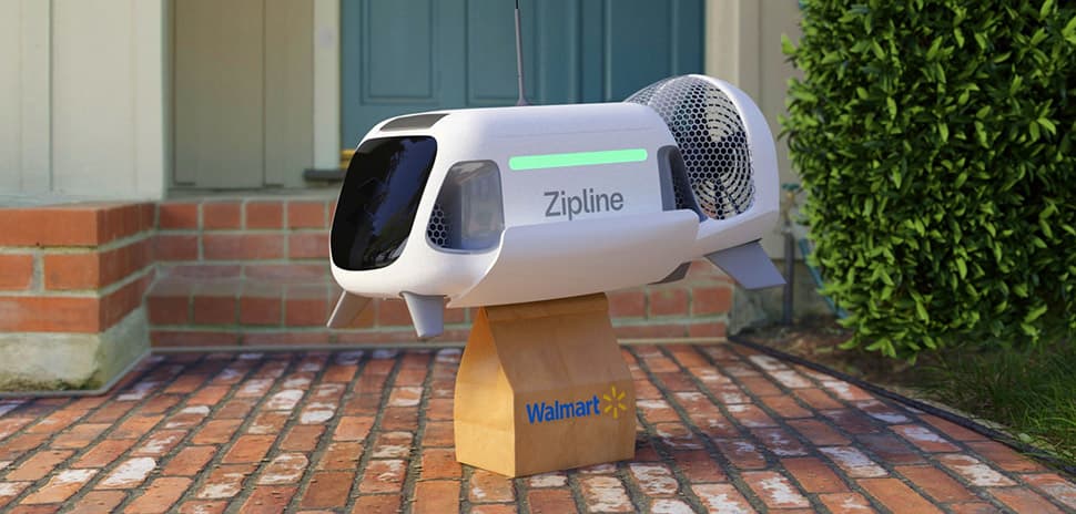 Walmart, Zipline Launch Drone Delivery From Walmart in Southern Dallas